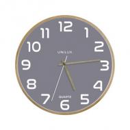 Wanduhr / Quarzuhr "BALTIC", buche / grau