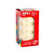 Sticker "Sterne", auf Rolle, gold