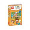 Lernpuzzle "The House", 24 Teile