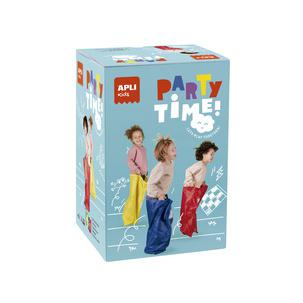 Kinder Hüpfsäcke-Set PARTY TIME, Verpackung  19561
