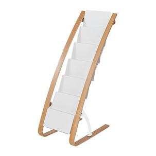Prospekt-Bodenständer DDEXPO, 6 Fächer DDEXPO6W BC
