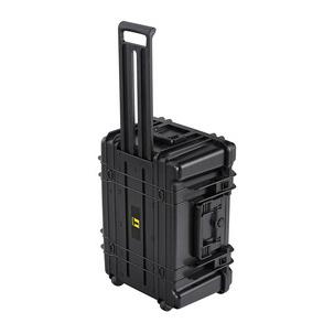 Detailansicht: ausziehbarer Griff und Laufrollen 458860