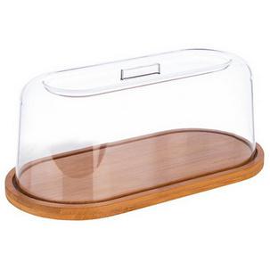 Bambus-Tablett mit Haube, oval 826