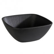 Schale NERO, eckig