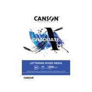 Symbolbild: Studienblock GRADUATE LETTERING MIXED MEDIA