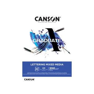 Symbolbild: Studienblock GRADUATE LETTERING MIXED MEDIA C31250P029