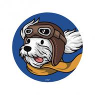 Mauspad KIDS "Pilotenhund"