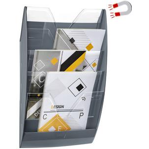 Wand-Prospekthalter, magnetisch, 5 Fächer 1201541061