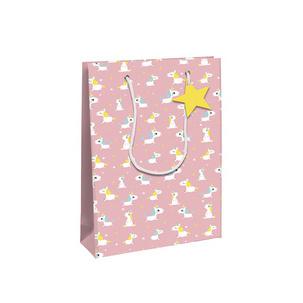 Geschenktüte "Einhörner", mittel 32466-6C