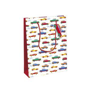 Geschenktüte "Autos", mittel 32472-3C