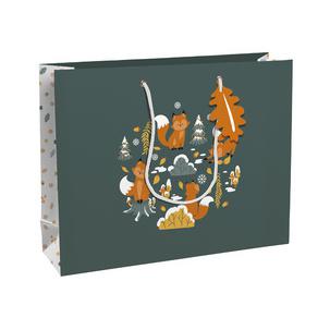 Weihnachts-Geschenktüte "Fox", groß X-30867-6C