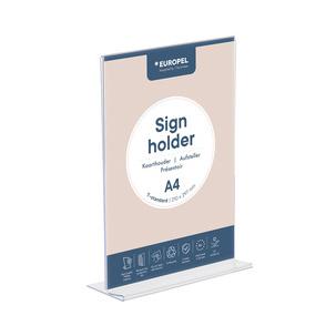 Tischaufsteller Acrylic, gerade 350052