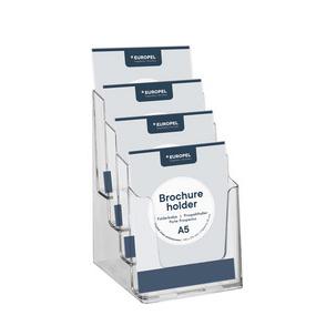 Tisch-Prospekthalter, DIN A5 - 4 Fächer 350100