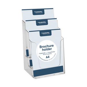 Tisch-Prospekthalter, DIN A4 - 3 Fächer 350101