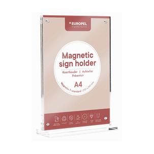 Tischaufsteller LUXE, gerade - T-Form 351017