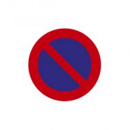 Klebeschild / Hinweisschild "Parkverot"