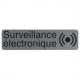 Hinweisschild "Surveillance électronique" 67153E