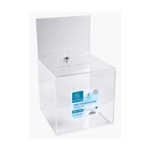 Aktionsbox, abschließbar - mit Topschild A5 89258D