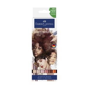 Aquarellmarker GOLDFABER Aqua Dual Marker, 6er Etui Portrait 164523