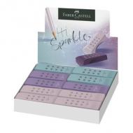 Kunststoff-Radierer RollOn, farbig sortiert