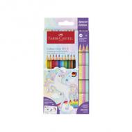 Dreikant-Buntstifte Colour GRIP Einhorn, Kartonetui 10+3