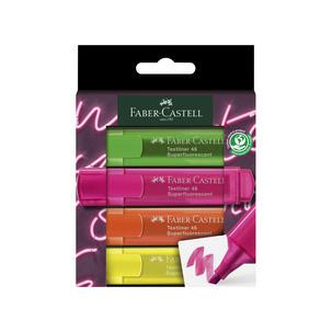 Textmarker TEXTLINER 1546 NEON, 4er Etui 254600