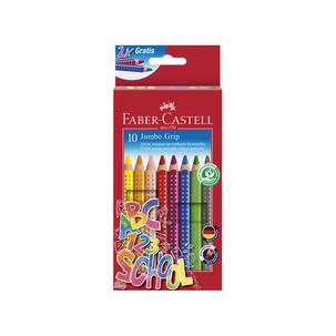 Dreikant-Buntstifte Jumbo GRIP, 10er Promotionetui 280922