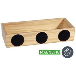 Holz-Stifteschale, Rückansicht BA400