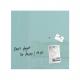 Symbolbild: Glas-Magnettafel Artverum, aquamarin GL119