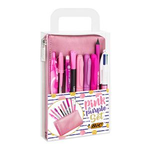 Schreibset "PINK & PURPLE", 10-teilig 9642801