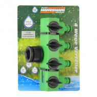 4-Wege-Ventil mit Hahnanschluss