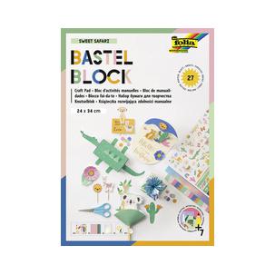 Bastelblock "Sweet Safari" 49102