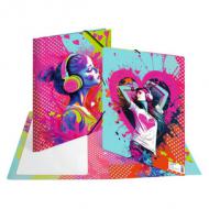 Eckspannermappe "Music Girl"