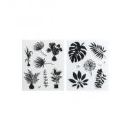 Detail: Motive "Blätter"