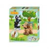 Bügelperlen midi 3D "Hund und Katze", Geschenkpackung