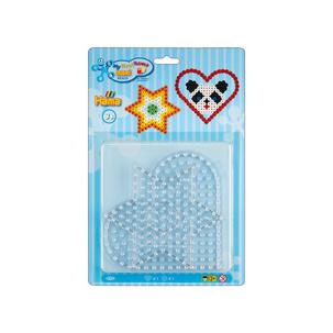 Stiftplatten maxi "Herz, Stern", im Blister 8105