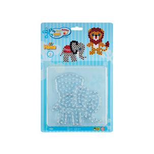 Stiftplatten maxi "Löwe, kleiner Elefant", im Blister 8107