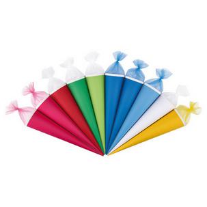 Schultüte, 700 mm - farbig sortiert 300003655