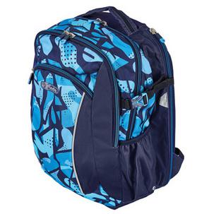Schulrucksack Ultimate "Camo Blue" - schräg 300000958
