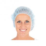 Symbolbild: PP-Baretthaube Bettina, blau