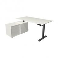 Komplett-Arbeitsplatz "Move 1", weiß