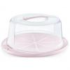 Tortenhaube "ricardo", nordic-pink / transparent