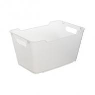 Aufbewahrungsbox "lotta", natur-transparent