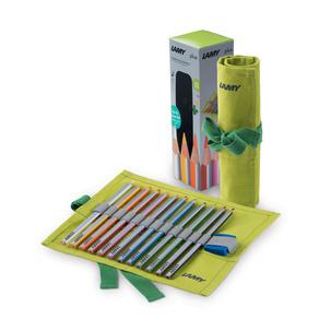 Dreikant-Buntstifte plus, 12er Stoffrolle 1226068