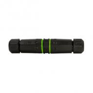 LWL Kupplung mit 2 Kabelmuffen