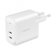 USB-Steckdosenadapter, 2 x USB-C PD, 40 Watt