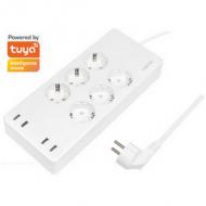 Wi-Fi Smart Steckdosenleiste, 6-fach + 4x USB