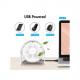 USB-Schreibtisch-Ventilator, abnehmbare Frontabdeckung UA0402