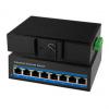 Industrial Gigabit Ethernet Switch, 8-Port, Unmanaged