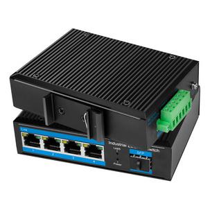 Industrial Gigabit Ethernet Switch, 4-Port, Unmanaged NS204